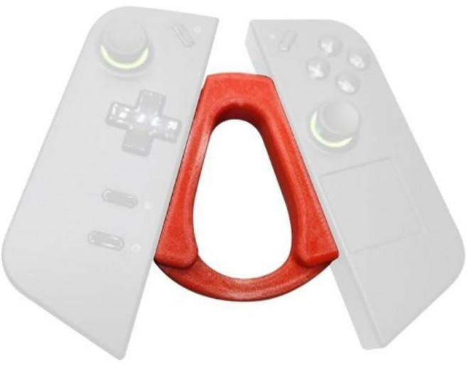 레전 Go 컨트롤러 그립 핸들 커넥터 레노버 홀더 휴대용 기기용 더 편리하게, red, For legion go