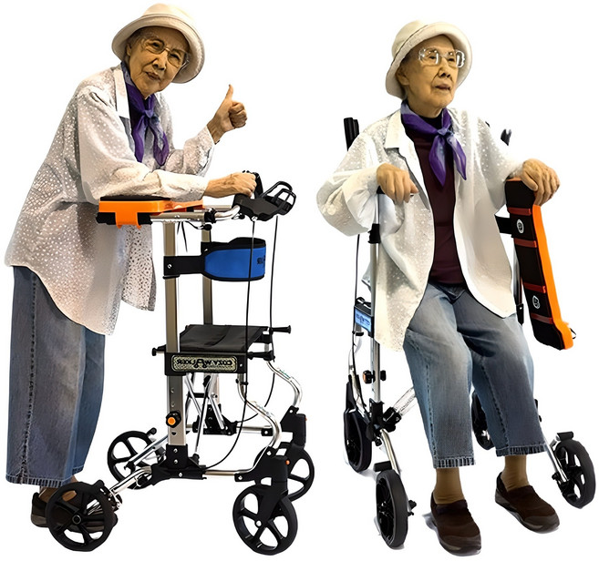 코지케어 코지워커 P02 국산 노인보행기 보행보조기 어르신 할머니 할아버지 성인용 보행기 실버카, 1개