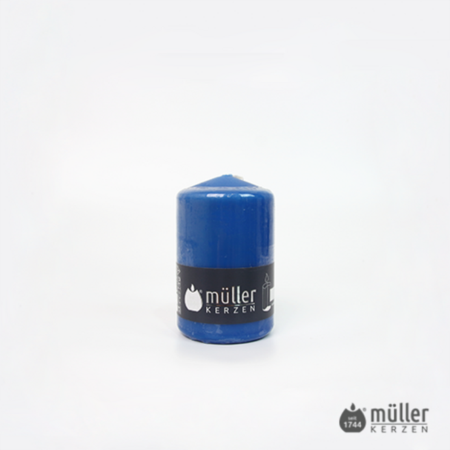 엘캔들 [독일 muller-KERZEN] BSS 무향 필라 캔들 양초 필라초 M 8가지 색상, 1개, 블루, 335g
