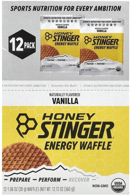 지금 곧 품절됩니다 Honey Stinger 에너지 와플 바닐라 12개입 개당 30g(1.06oz) 서둘러주시면 감사하겠습니다, HoneyStinger에너지와플바닐라12개입개당30g1 - 쿠팡