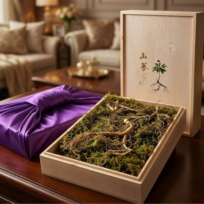 정품 백부산삼 자연방치삼 15년, 15g, 1개