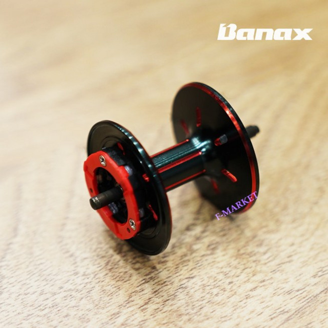 바낙스 아폴로 SW 베이트릴 호환 보조스풀, 1개, 블랙