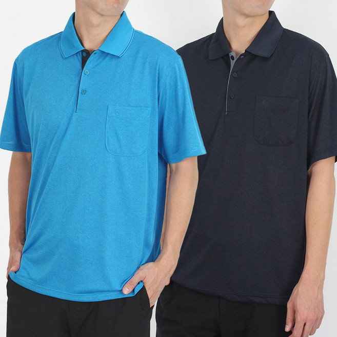 크리스젠투 남성 라인 카라 PK 폴로 셔츠