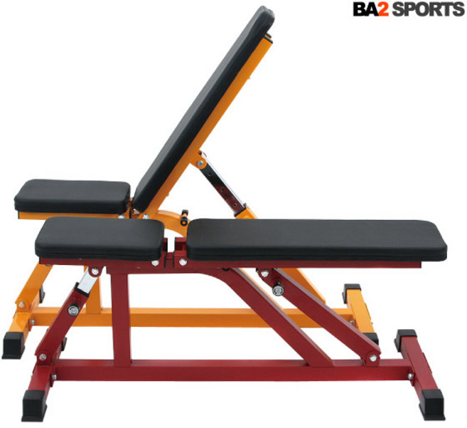 [바투스포츠] 고급형 벤치프레스 BM1000 각도조절벤치, 노랑