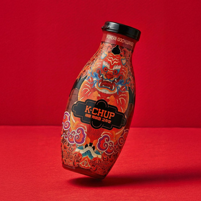 진한 케이첩 고추장 매콤 케이첩 고추장 비건, 300g, 1개