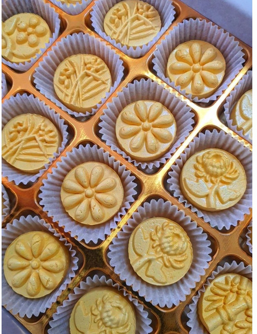 *추석선물 추천*100%국산 송화다식 15구 20구 고급 상견례 인사선물 답례품 어르신간식, 보자기+노리개 추가