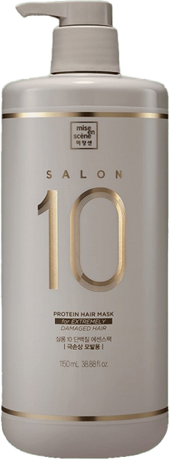 미쟝센 트리트먼트 살롱10 단백질 에센스팩 극손상 모발용, 1.15L, 1개