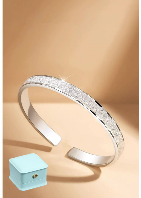 르떼르넬 JSWB047 Silver 솔리드 은하수 여자 실버 뱅글 팔찌 은팔찌