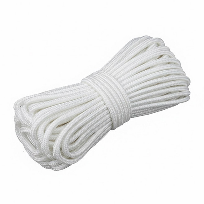 싱글레이드 베란다 빨래건조대줄 20m, 1개, 화이트