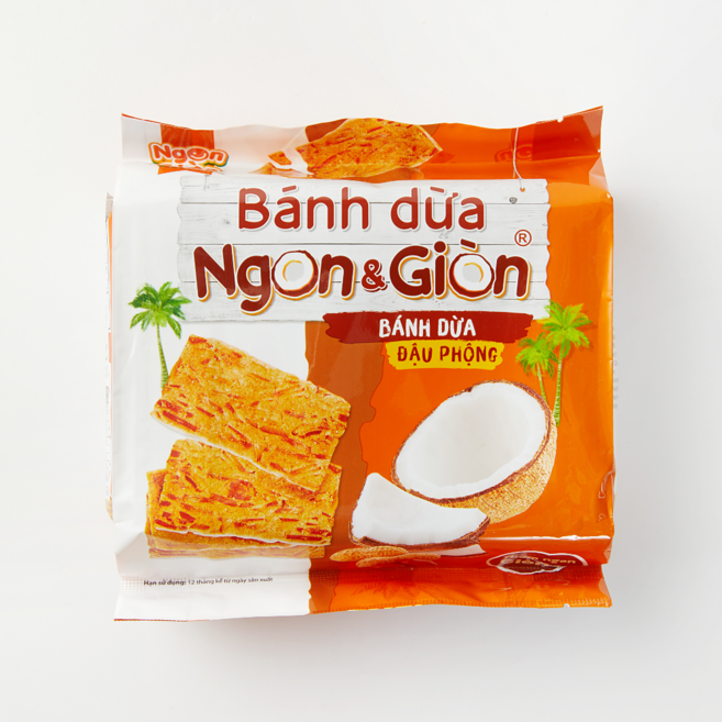 반두아 응온지온 베트남 코코넛 크래커 피넛 150g, 24개