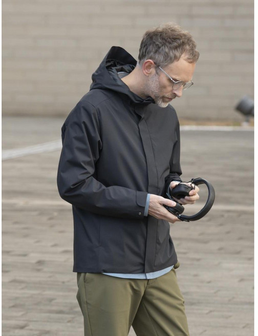 쩐쿠 남성 캐주얼 데일리 방수 후드 집업 자켓 ZM011