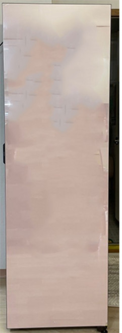 [색상선택형] 삼성전자 비스포크 스탠드형 김치플러스 1도어 키친핏 냉장고 좌열림 348L 방문설치, 글램 핑크, RQ34C7915AP