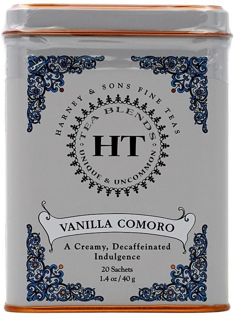 하니앤손스 바닐라 코모로 디카페인 홍차 20 티백, 40g, 1개, 1개입 - 쿠팡