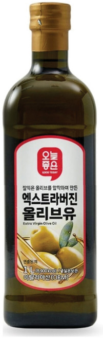 오늘좋은 엑스트라 버진 올리브유, 1개, 1L