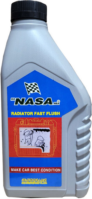 종합코리아 나사NASA 라지에타 속효세정제/플러싱/세척제/속효1000ml, 1개, 1L