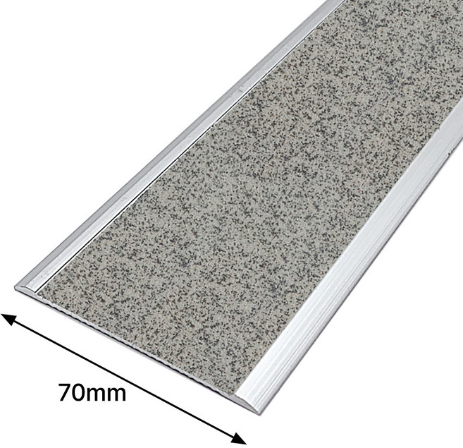 [철물인] 세라믹논슬립 SKP70 알루미늄 평자 70mm 9색 재단가능, 스톤, 1개