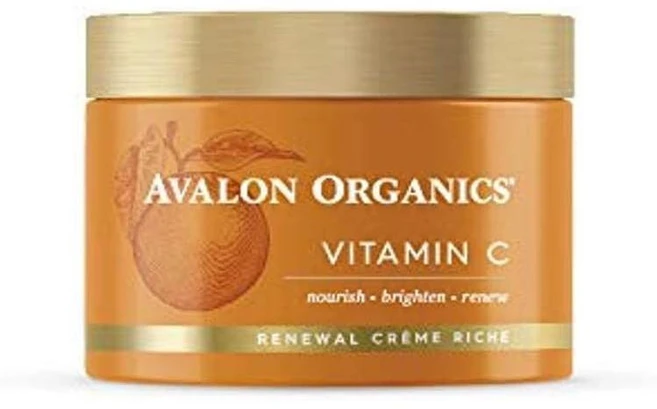 Avalon Organics 아발론 스킨 모이스처라이저+비타민 C, 1개, 48g - 쿠팡