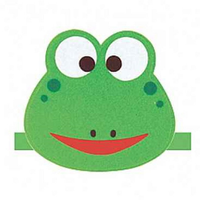 동물머리띠 개구리 (펠트 연극 역할극놀이)