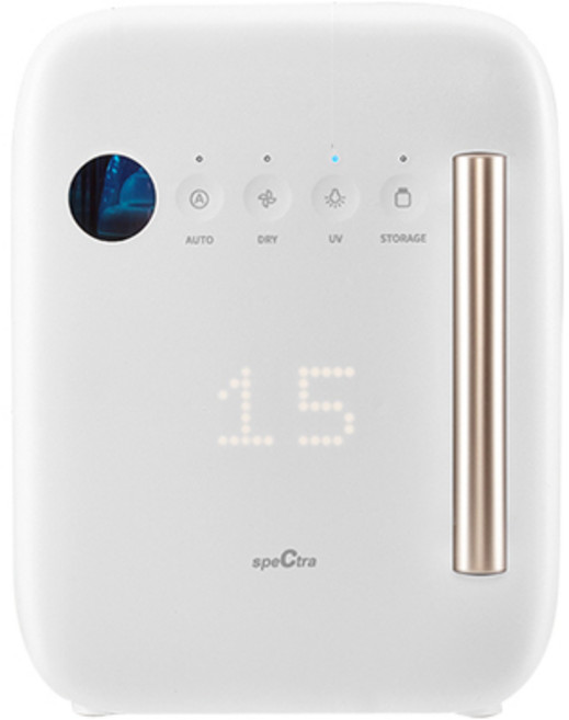 스펙트라 UV 젖병소독기 (램프2+2 추가증정), 화이트칼라 (램프2+2 총4개증정)
