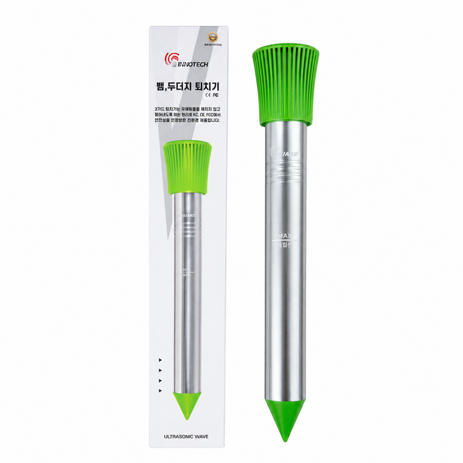 3GUARD 3011 초음파 쥐 뱀 두더지 해충 퇴치기, 건전지 없음 별도 구매