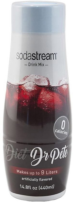 소다스트림 크림 소다 시럽 14.8 플루이드 온스, 14.9 Fl Oz Pack of 1, Diet Dr. Pete, 1개