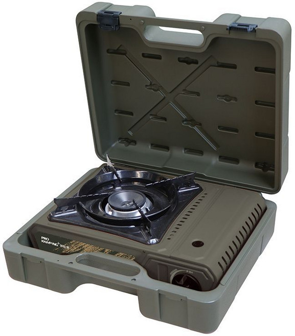 PRO KAMPING 領航家 TANK X4100 II 卡式爐, 1個, TANK爐 軍風款(最新), 軍綠色