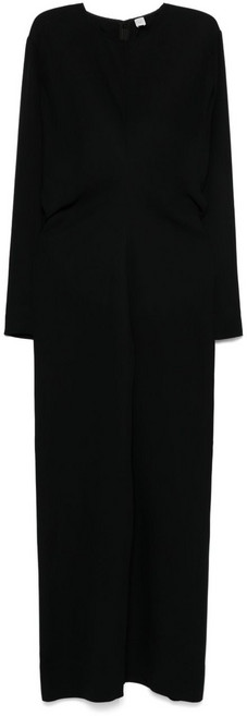 토템 슬라우치 웨이스트 맥시 드레스