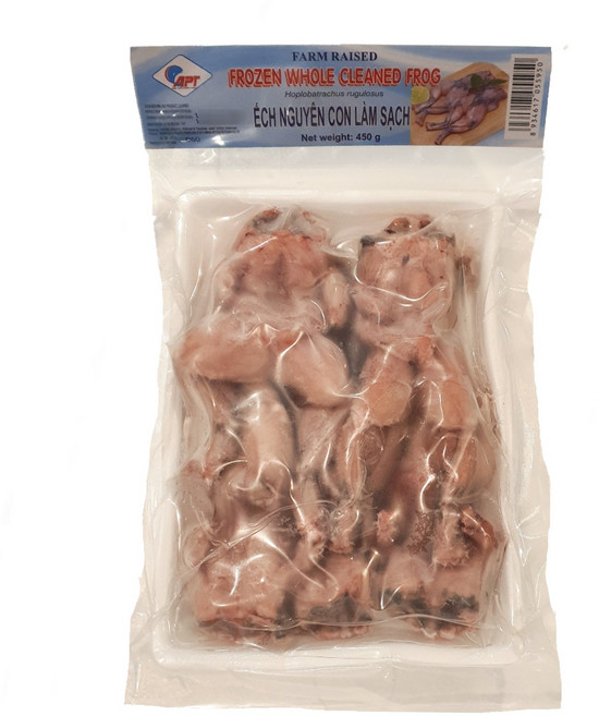 베트남 식용개구리 냉동 ECH DONG LANH, 450g, 1개
