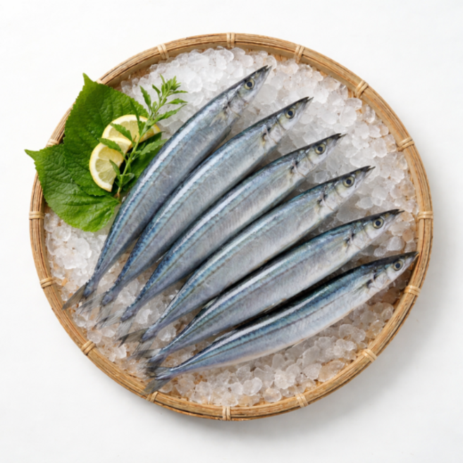 국내산 생물 손질 꽁치 1kg 손질 후 700g