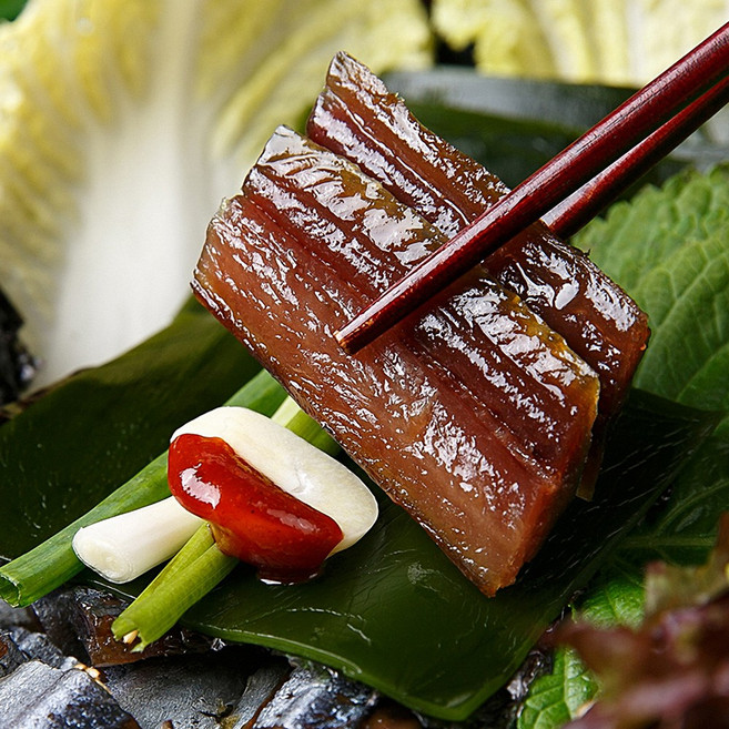 포항 구룡포 손질과메기 야채세트 5미(10쪽), 1세트