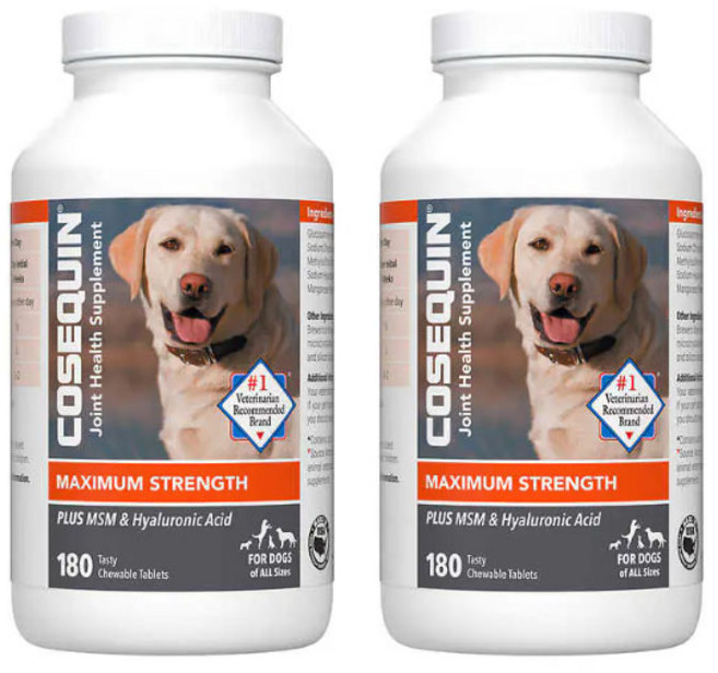 뉴트라맥스 코세퀸 맥시멈 조인트 헬스 플러스 MSM HA 180정 2팩, 2개