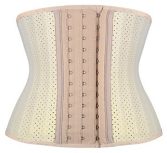 흉곽교정 코르셋 숏 라텍스