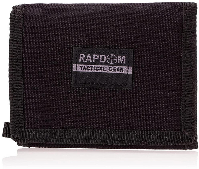 RAPDOM 전술용 지갑 블랙