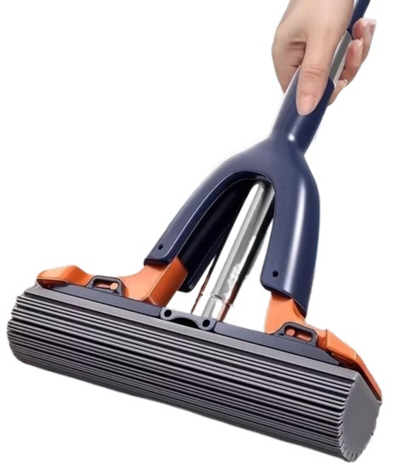 JINGHENG 다기능 미니 대걸레 매직 스펀지 청소기 물걸레밀대 폴딩몹 유리 청소/바닥 청소, 1개