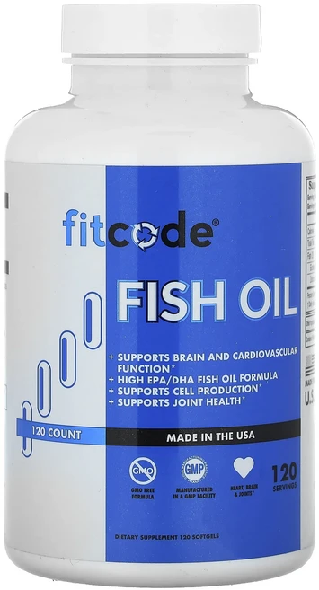 새해 첫좋은선물 fitcode 피쉬 오일 소프트젤 120정(소프트젤 1정당 1000mg) 제대로 할인합니다, fitcode피쉬오일소프트젤120정소프트젤1정당1000 - 쿠팡