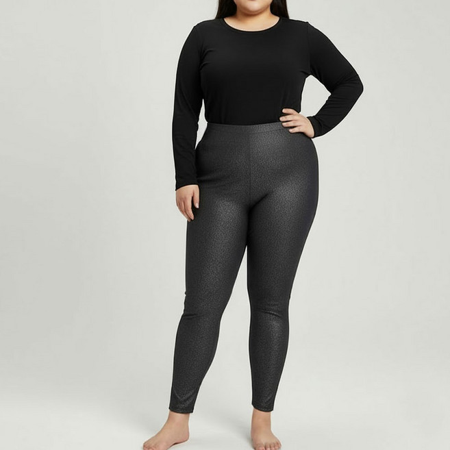 온드레 여성용 빅사이즈 매직 슬림 진레깅스