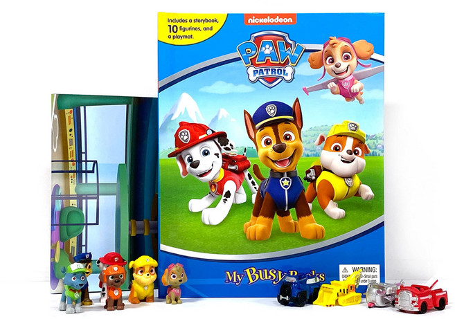 My Busy Book: Paw Patrol 비지북 퍼패트롤, Phidal