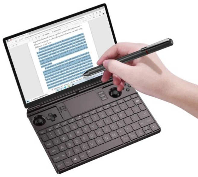 GPD Pocket 3 WIN MAX 2 DUO 미니 포켓 노트북 휴대용 PC 컴퓨터 새 원본 스타일러스