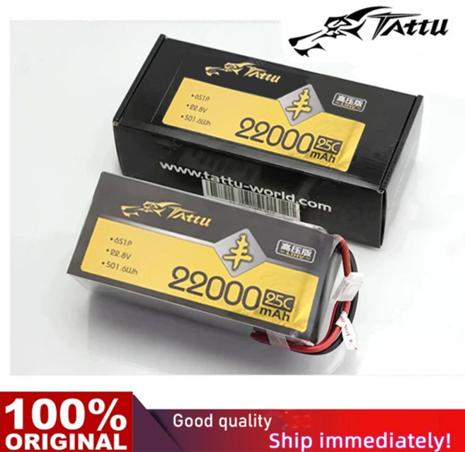 농업용 드론용 TATTU UAV HV Lipo 배터리 22000mAh 6S 22.8V 25C 501.6Wh, 1개, [02] HV 22000mAh 6S