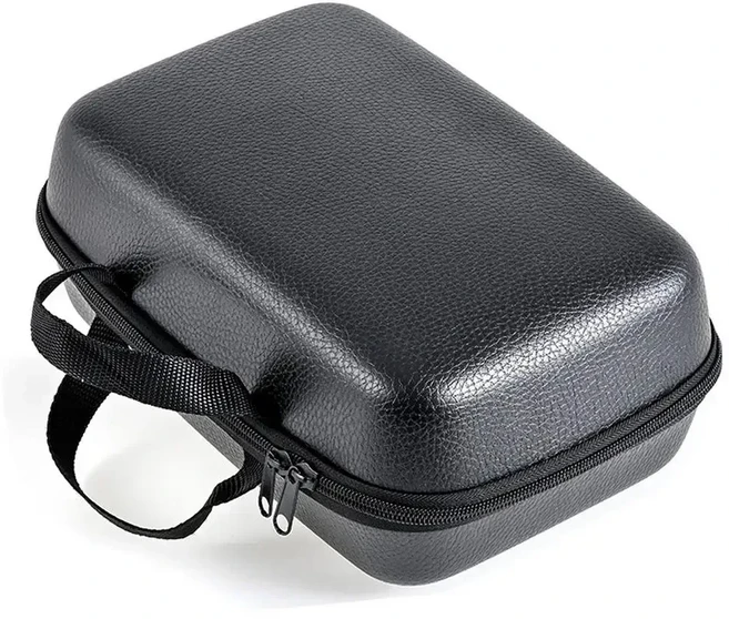 고급 낚시 릴 케이스 커버 PU 가죽 하드 보호 파우치 보관함 방수 도구 가방