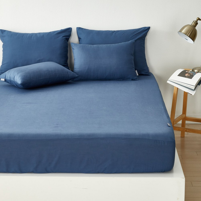 네모라인 렌징(텐셀) 모달 홑겹 매트리스커버 3Size 4Colors