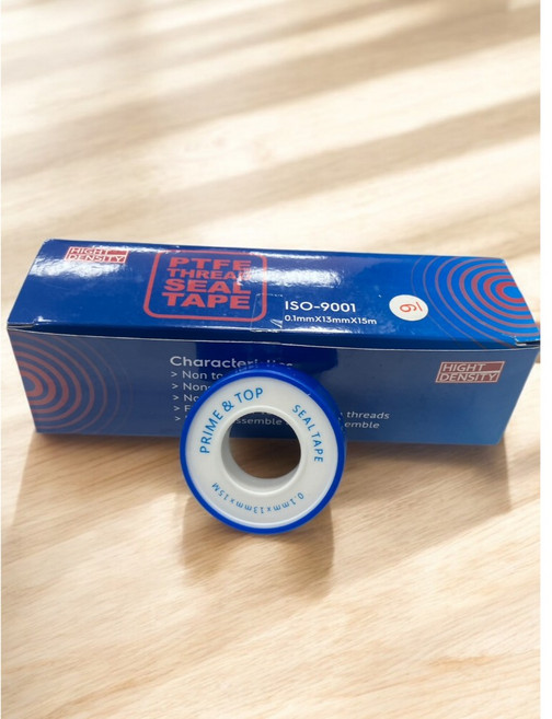 PRIME & TOP PTFE 鐵弗龍止洩帶 15M 藍, 1個