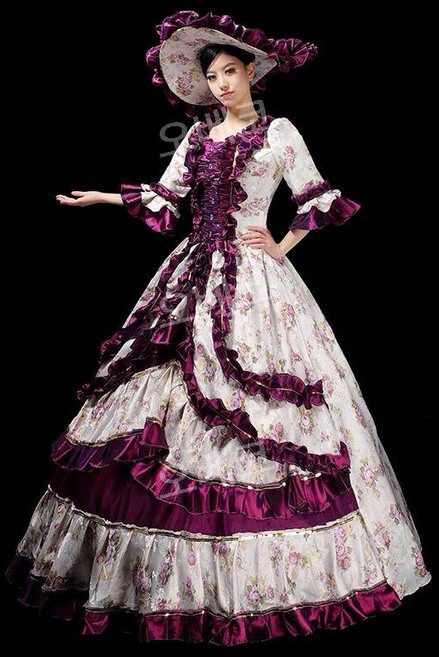 중세드레스 코스튬의상 유럽 평민 복장 시대극 빈티지