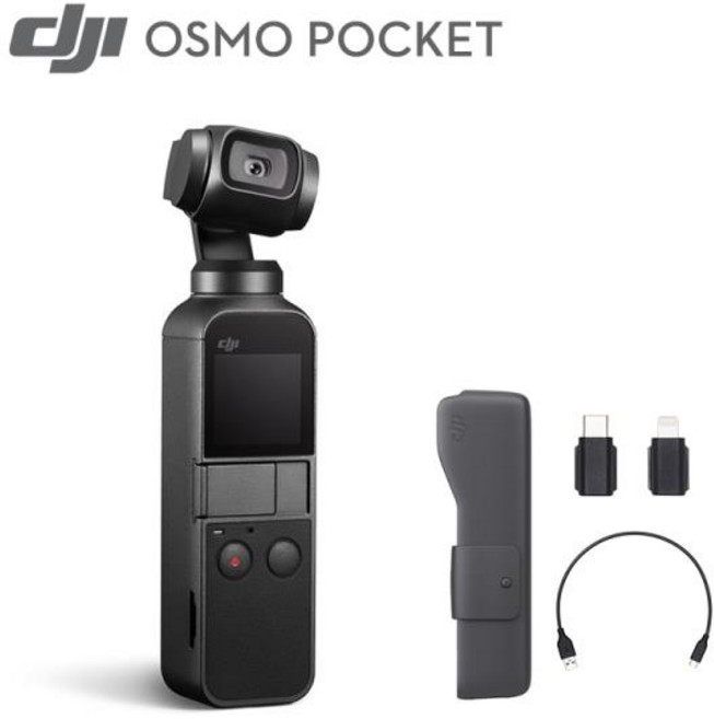 DJI Osmo-포켓 3 축 안정 소형 짐벌 카메라 스마트폰 4K 60fps 동영상 옵션 확장 키트 DJI 오리지널, 01 OM Pocket Standard, 1개