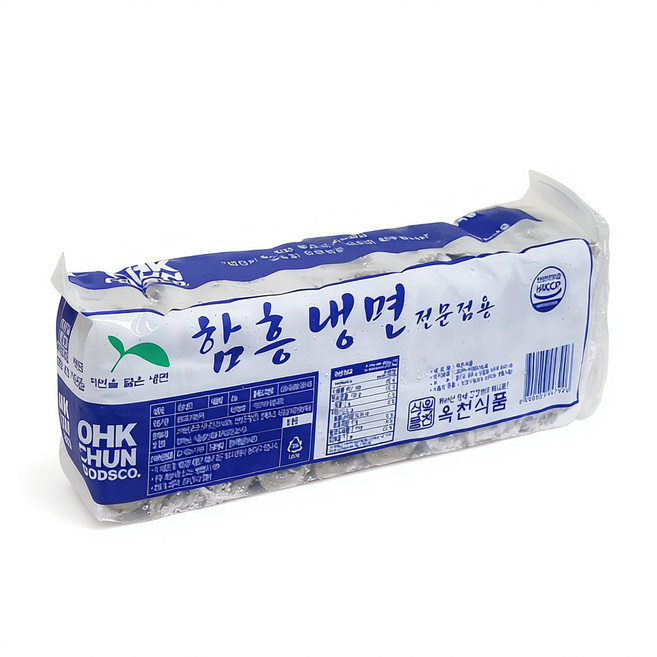 선비찬 전문점용 옥천함흥냉면 2Kg 10인분 냉면사리만, 1개