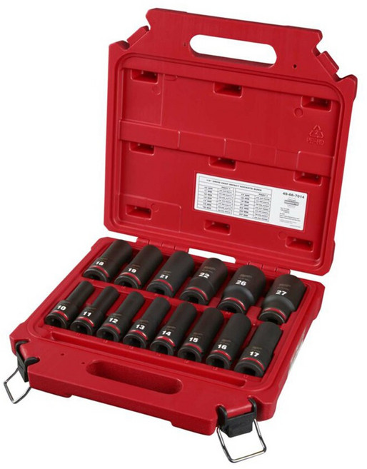 밀워키 49-66-7014 임팩소켓세트 롱 14PCS, 1세트