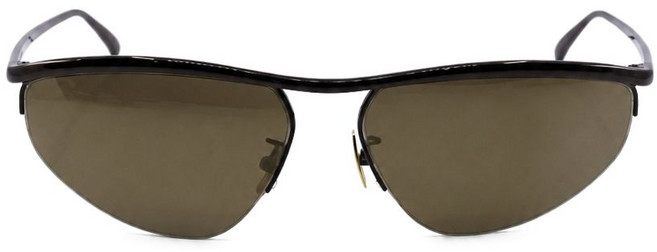 보테가 베네타 geometric-frame sunglasses