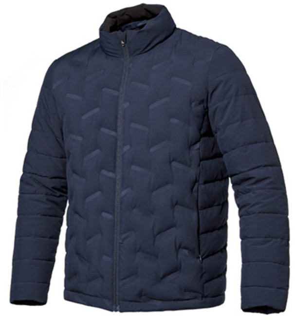 지벤 작업복 점퍼 ZB-J1957 + 지벤양말 1켤레 심플한 무봉제 경량 웰론 덕다운 활동성 보온성 겨울 방한 잠바 근무복 단체복 제조 물류 창고 운수 조선 중공업 외