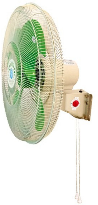 동일정밀 타이거킹 공업용 벽걸이선풍기 TKF-24W 24인치 국산 대형선풍기