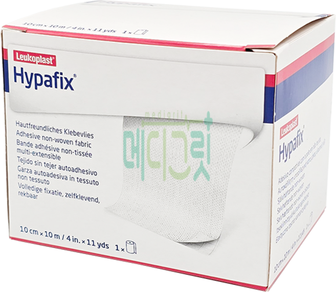 하이파픽스 10cm x 10m Hypafix / 부드러운 천반창고 4인치 2764 독일제, 1개